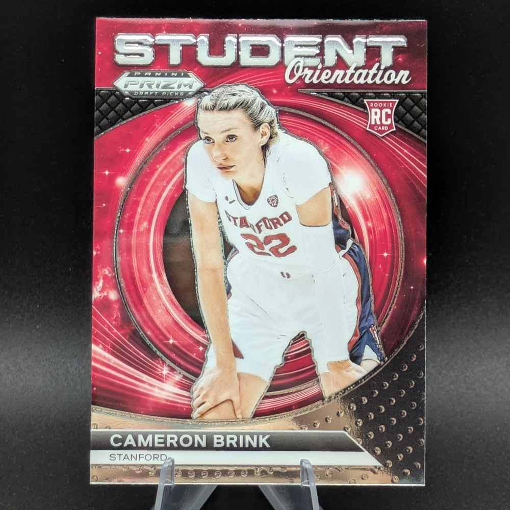 2024 Panini Prizm Draft Picks Cameron Brink 89 Red Pulsar Prizm /299 RC WNBA Lot - Picture 4 of 9